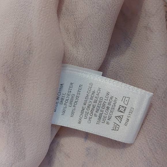 1.state Sugar Plum Dusty Orchid Floral Print V-neck Blouse Tiered Ruffle Sleeves - Picture 9 of 9